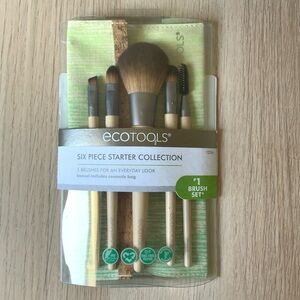 EcoTools Bamboo Brush Set with Green Pouch